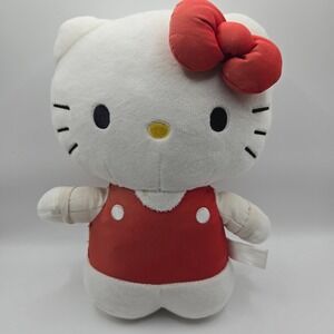 Kidrobot Hello Kitty Plush‎ Doll Red Dress White Bow Stuffed Animal Sanrio Toy